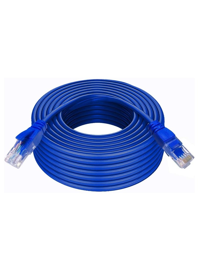 Datazone - كابل شبكة سلكية بطول 50 مترًا، حزمة كابل إيثرنت Cat 6 عالية الجودة متوافقة مع جميع أجهزة الشبكة - Image 1