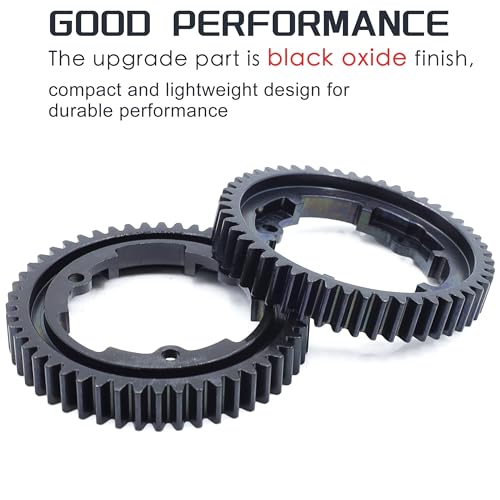 HOPLEX Hardened Steel 50T Main Spur Gear 1 Mod for Traxxas 110 ERevo 20 VXL 15 XMaxx Maxx 17 XO12PCS - Image 5