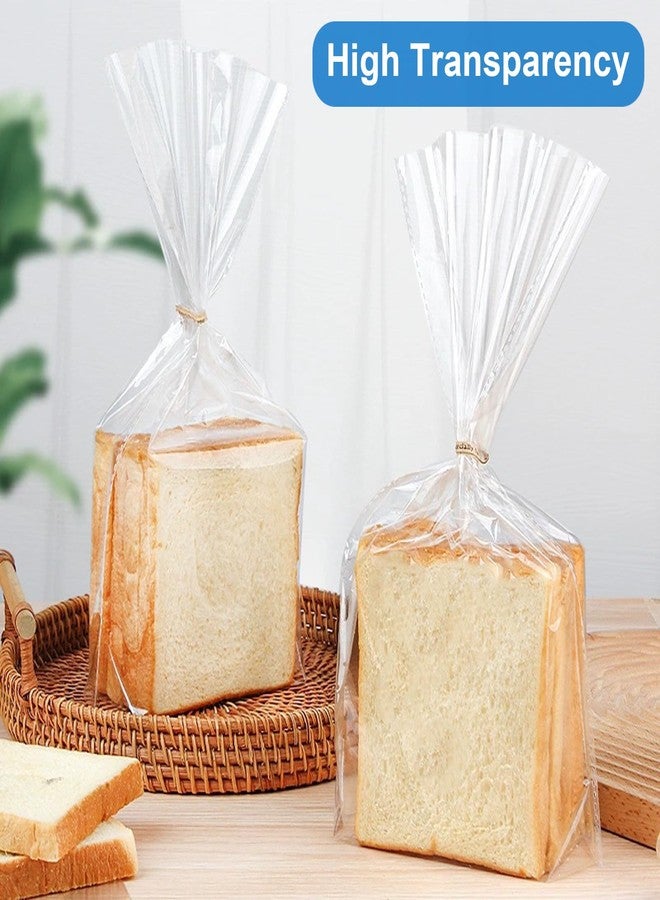 Searik 200 Pcs Pretzel Rod Bags 2x10 Inches, Small Clear Individual Plastic Cello Cellophane Treat Bags with Twist Ties for Chocolate Candies Cookies Candy Packaging Wrapping Gift Giving Party Favors - Image 4