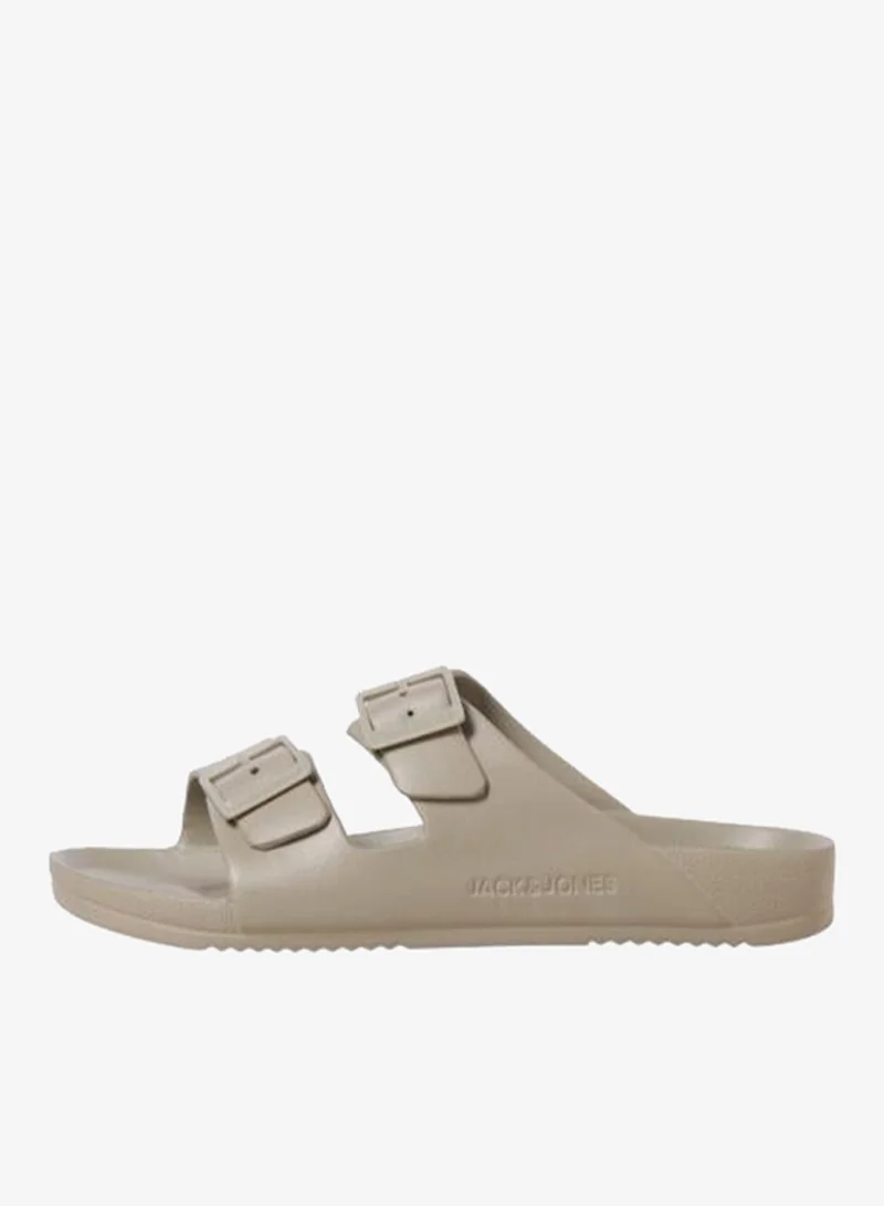 JACK & JONES Plaza Taupe Croxton Flat Sandals for Men | Best Price UAE