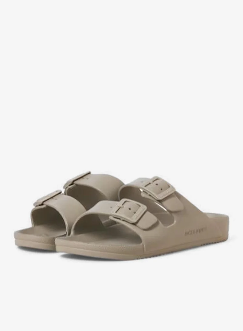 JACK & JONES Plaza Taupe Croxton Flat Sandals for Men | Best Price UAE
