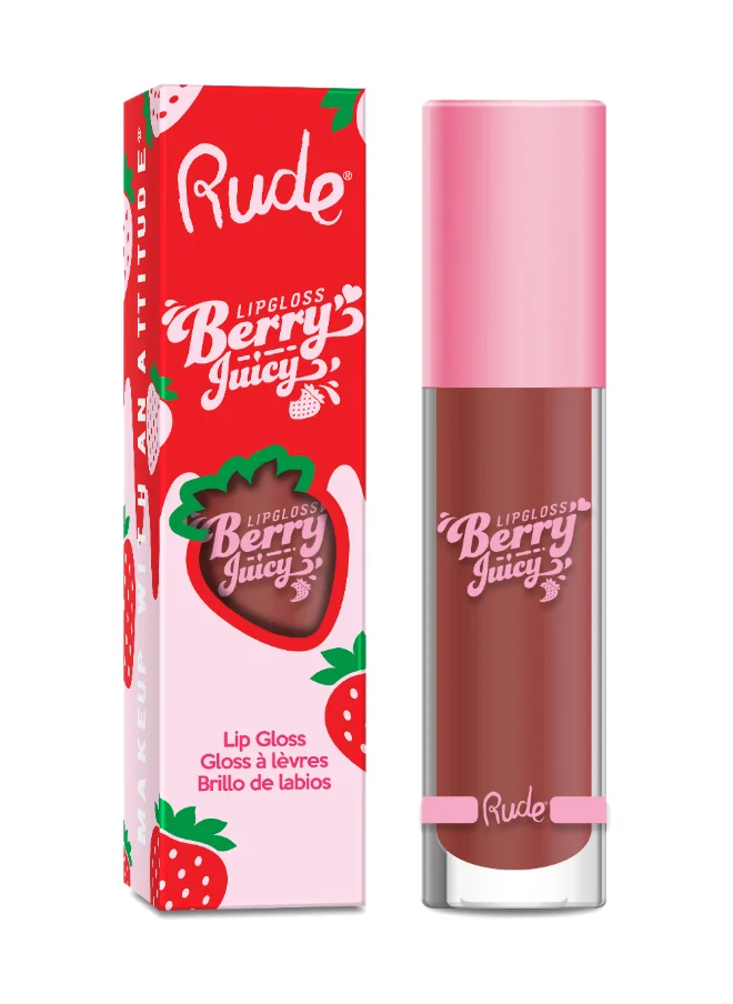 روود Berry Juicy Lip Gloss - Decadent