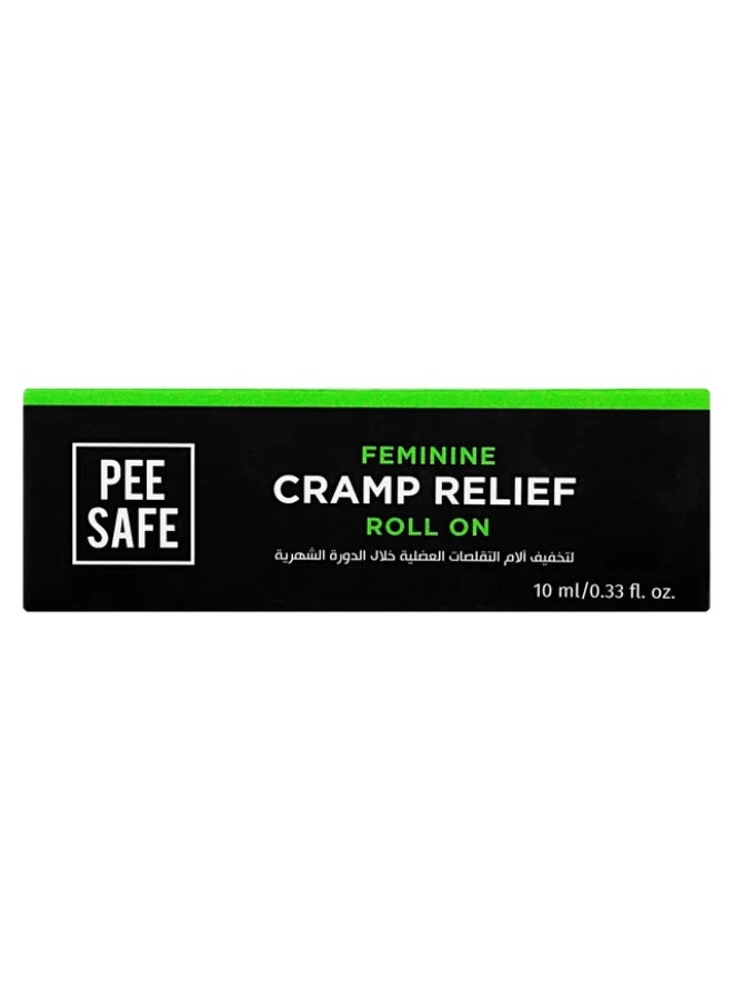 PEE SAFE Feminine Cramp Relief Roll On 10ml - Image 1