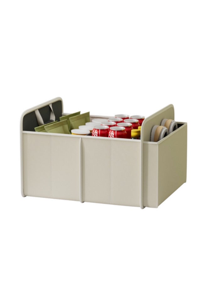 Generic - Foldable Car Trunk Organizer - Multi-Function, Large Capacity, Perfect for Road Trips and Rear Cargo Storage - Image 1