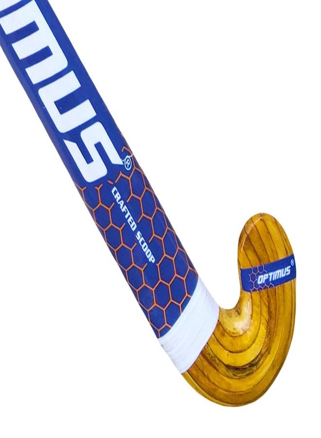 Optimus® Xplod 37 Inch Senior Hockey Stick Fiberglass with Laminated Head-with Tetron Cover - Image 5