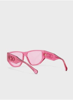 Salvatore Ferragamo Modified Rectangle Sunglasses  - Image 2