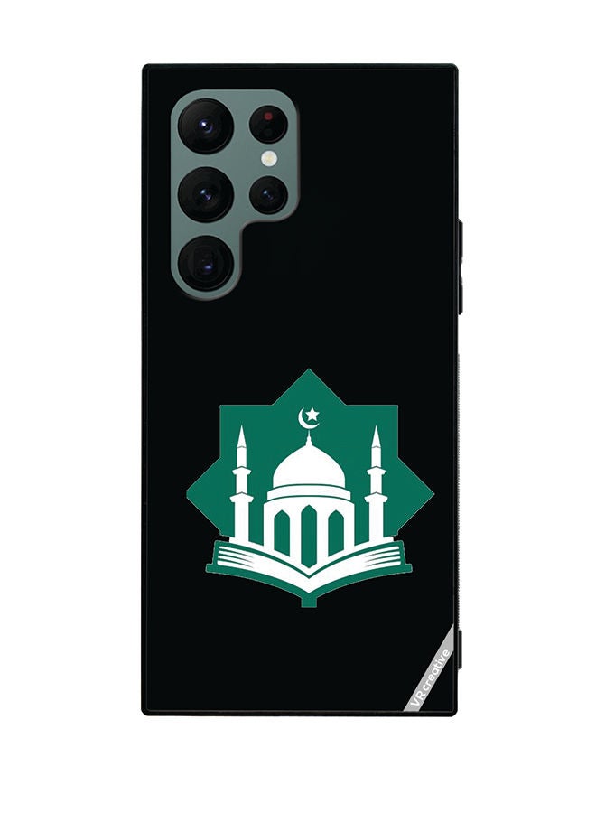 VR CREATIVE Protective Case Cover For Samsung Galaxy S22 Ultra 5G Eid Design Multicolour - Image 1