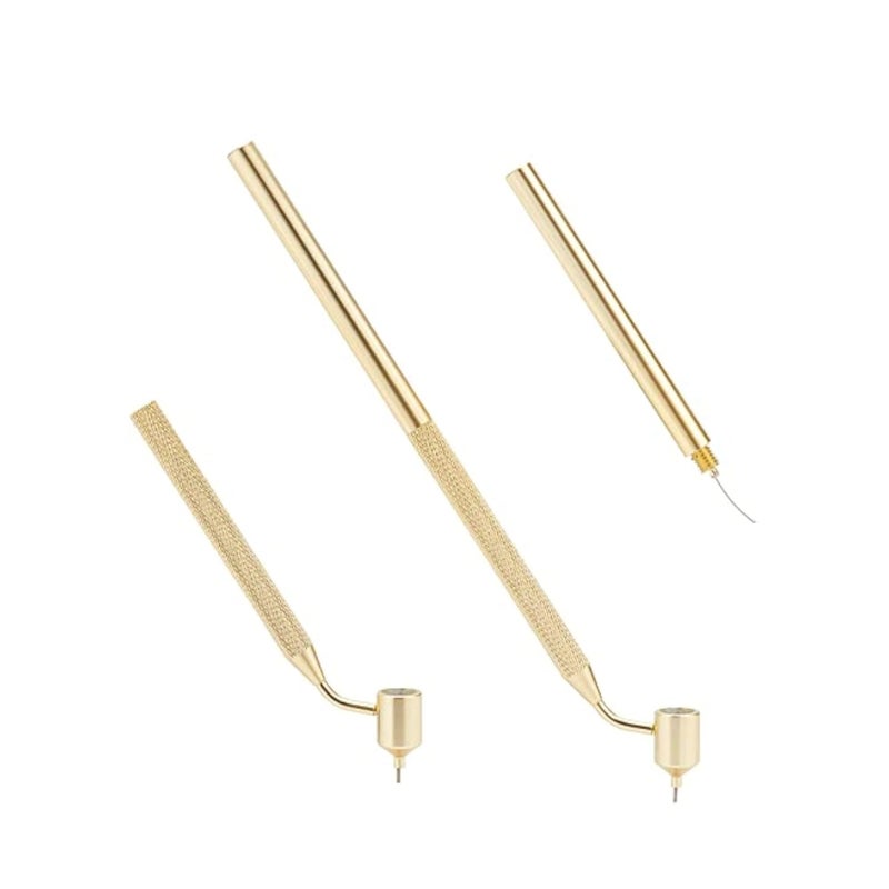 SOLARAE قلم رسم بخط مائل دقيق، علامات حرفية مائلة، قلم كاتب سائل، أقلام فنية من الألمنيوم الرجعي، أدوات رسم محمولة للطلاب والفنانين، لوازم الكتابة للخط الفني - Image 1