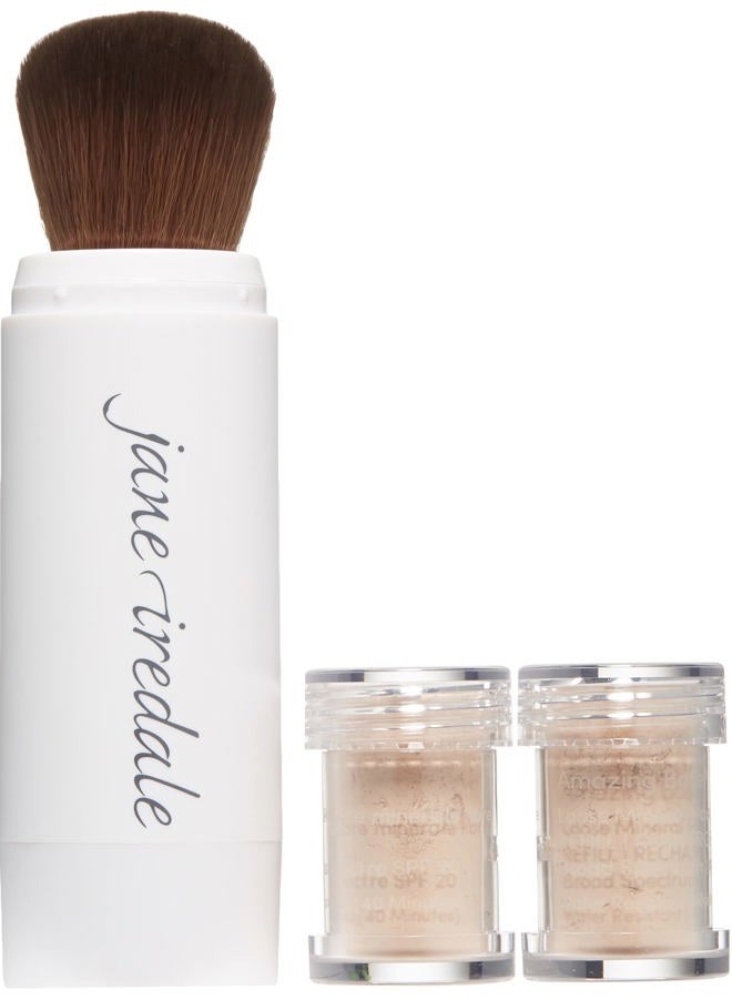 Jane Iredale Amazing Base Refillable Brush SPF 20/15 5 g, Natural - Image 2