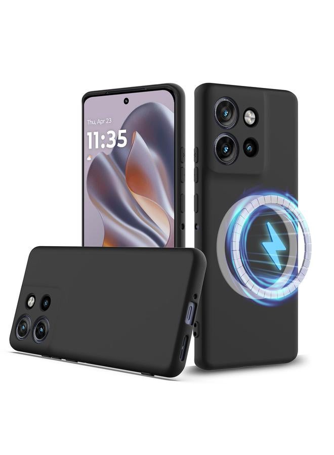 اس-توب جراب لهاتف Motorola Edge 50 Neo / Moto S50 جراب هاتف Magsafe من السيليكون المقاوم للصدمات - Image 1