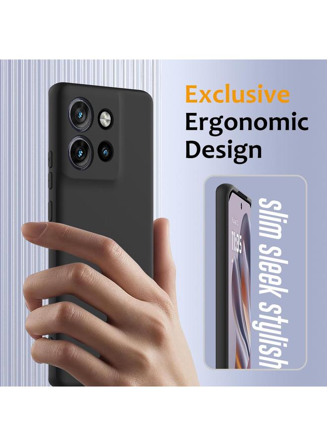 اس-توب جراب لهاتف Motorola Edge 50 Neo / Moto S50 جراب هاتف Magsafe من السيليكون المقاوم للصدمات - Image 4