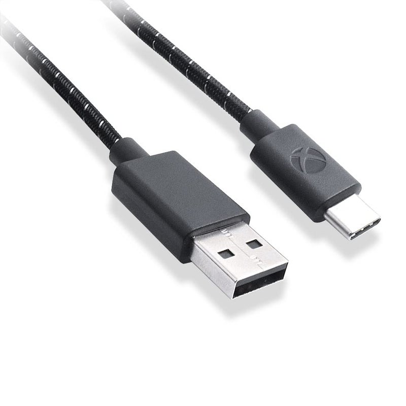 هويون كابل شحن USB-C من HUYUN مقوى ومضفر بطول 2.7 متر (9 أقدام) متوافق مع جهاز تحكم Xbox One Elite Series 2 وجهاز تحكم Switch Pro وجهاز تحكم PS5 - Image 4