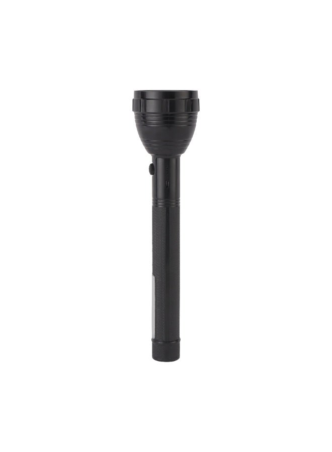 Krypton Rechargeable LED Torch Light KNFL5453 | COB Hi-Power LED | 3W LED & COB Light | 2-3 Hours Runtime | Compact & Lightweight | USB Rechargeable | Black | 2 Years Warranty - Image 4