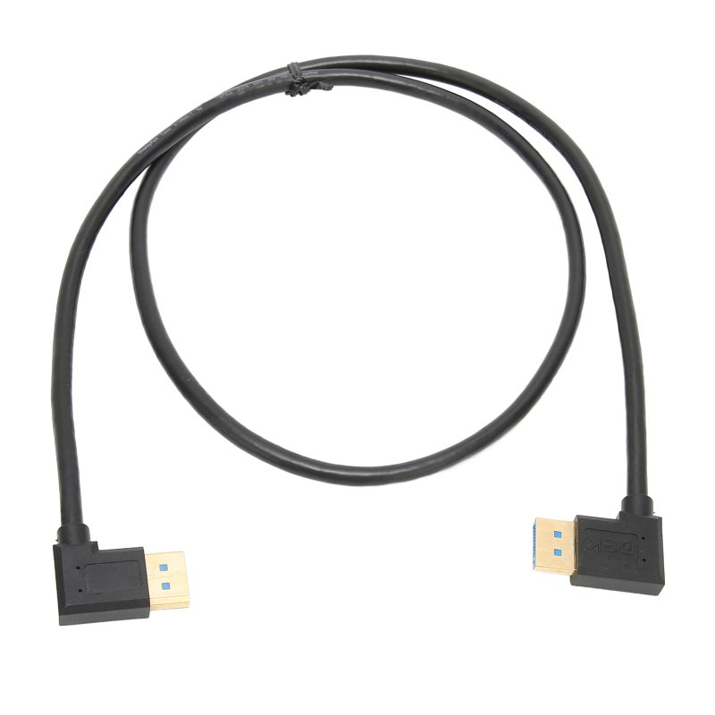 كابل DisplayPort 1.4 - كابل 8K بزاوية قائمة 90 درجة من ذكر DP إلى ذكر DP مع موصلات مطلية بالذهب للكمبيوتر والشاشة واللابتوب - Image 5