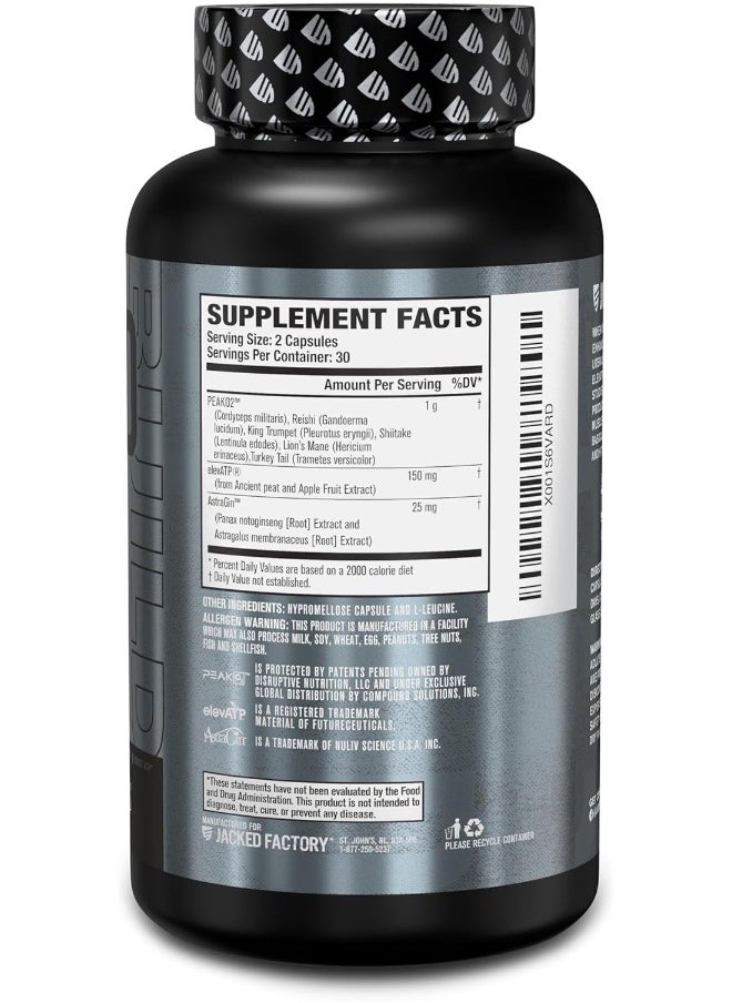 Build-Xt Muscle Builder - Daily Building Supplement - 60 Veggie Pills