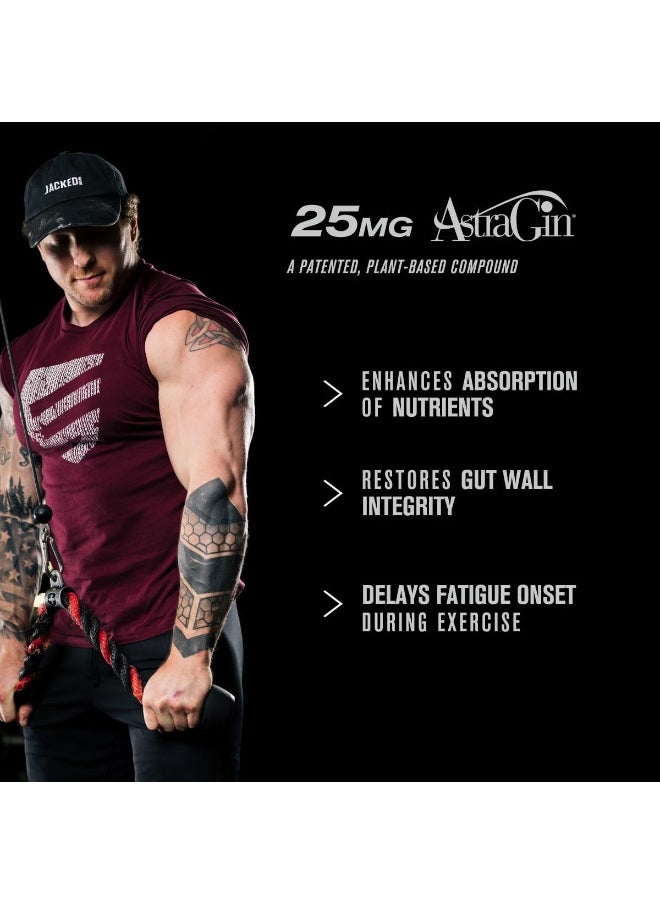 Build-Xt Muscle Builder - Daily Building Supplement - 60 Veggie Pills