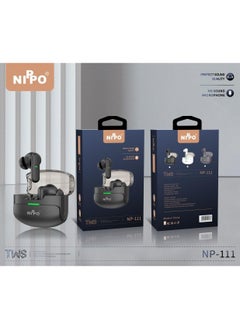Nippo Nippo TWS With HD Sound with Bass Earbuds Noise Cancelling Headsets NP-111 
