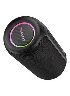 Zealot ZEALOT S32 Max Bluetooth Speaker, Portable 3D Stereo Speaker, Loud Sound Booming Bass, Waterproof Outdoor Subwoofer, 3600mAh Big Battery Long playtime, RGB Light For Party/Home/TV/Mobile Phone/Tablet  - Image 2