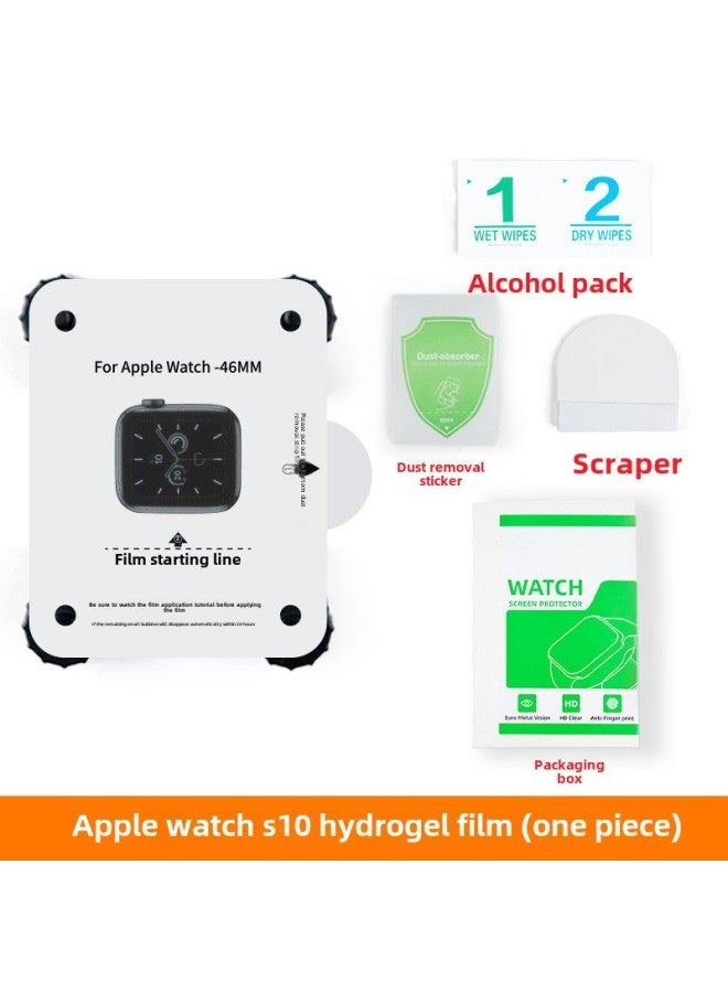 For Apple Watch Film S10 Iwatch Film Hydrous Film Anti-fingerprint Protective Film Applewatch Watch Film-Color:Small Bags Are Specially Designed For Ten Generations In One Piece-Dimensions:42mm（s10）  - Image 1