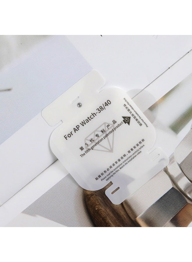 For Apple Watch Film S10 Iwatch Film Hydrous Film Anti-fingerprint Protective Film Applewatch Watch Film-Color:Small Bags Are Specially Designed For Ten Generations In One Piece-Dimensions:42mm（s10）  - Image 5