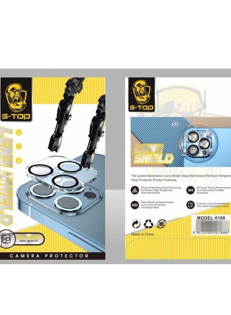 اس-توب غطاء حماية واقٍ لعدسات الكاميرا من الزجاج لآيفون 15 - Image 3