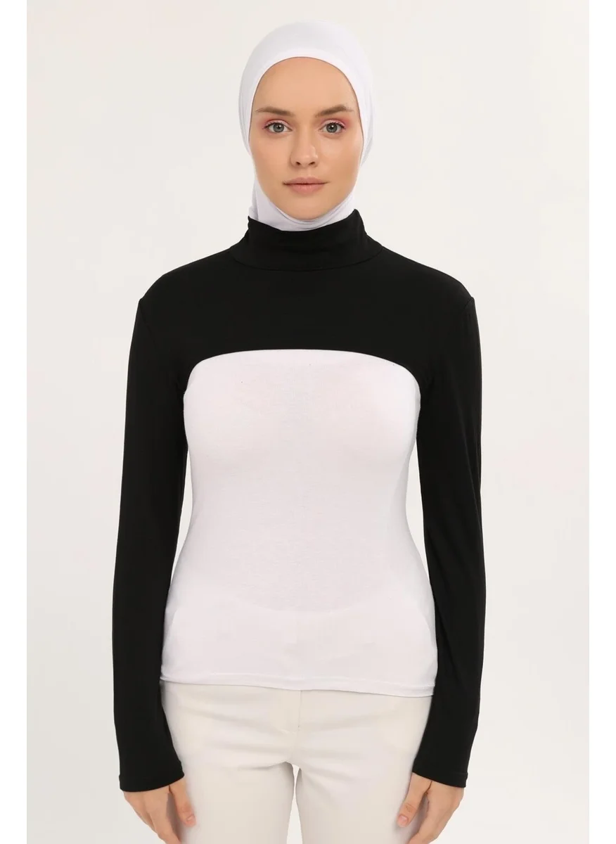 Altobeh Turtleneck Neck Collar Sleeve