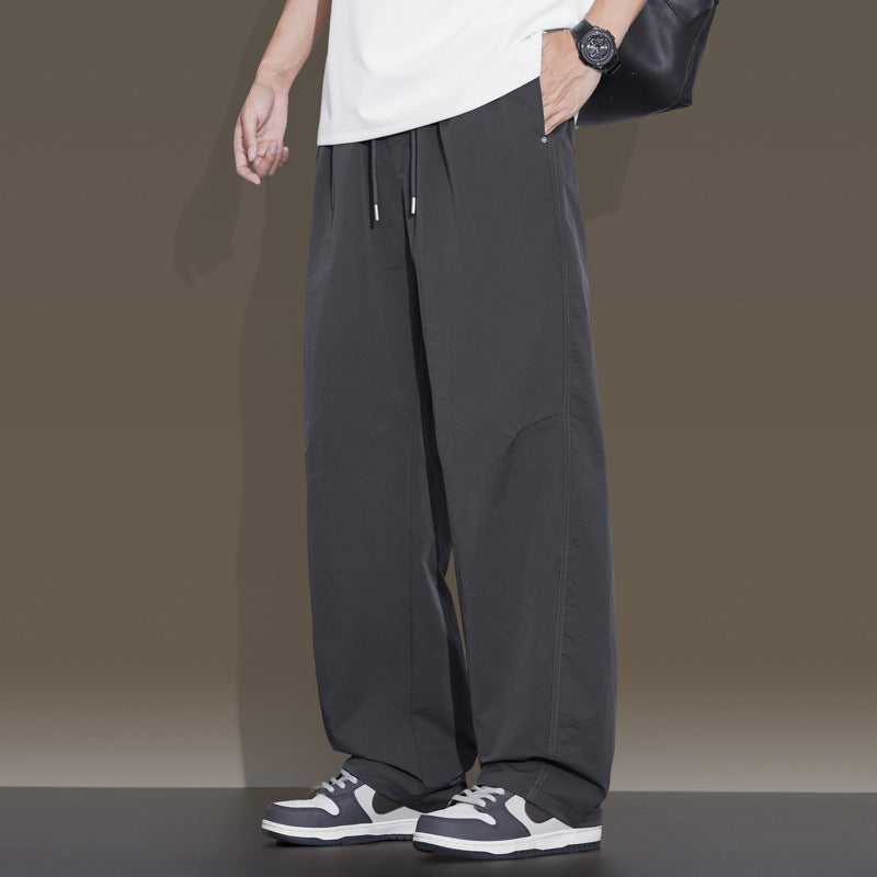 Unisex Classic Denim Jeans Loose Fit Daily Outdoor Wear - Image 1