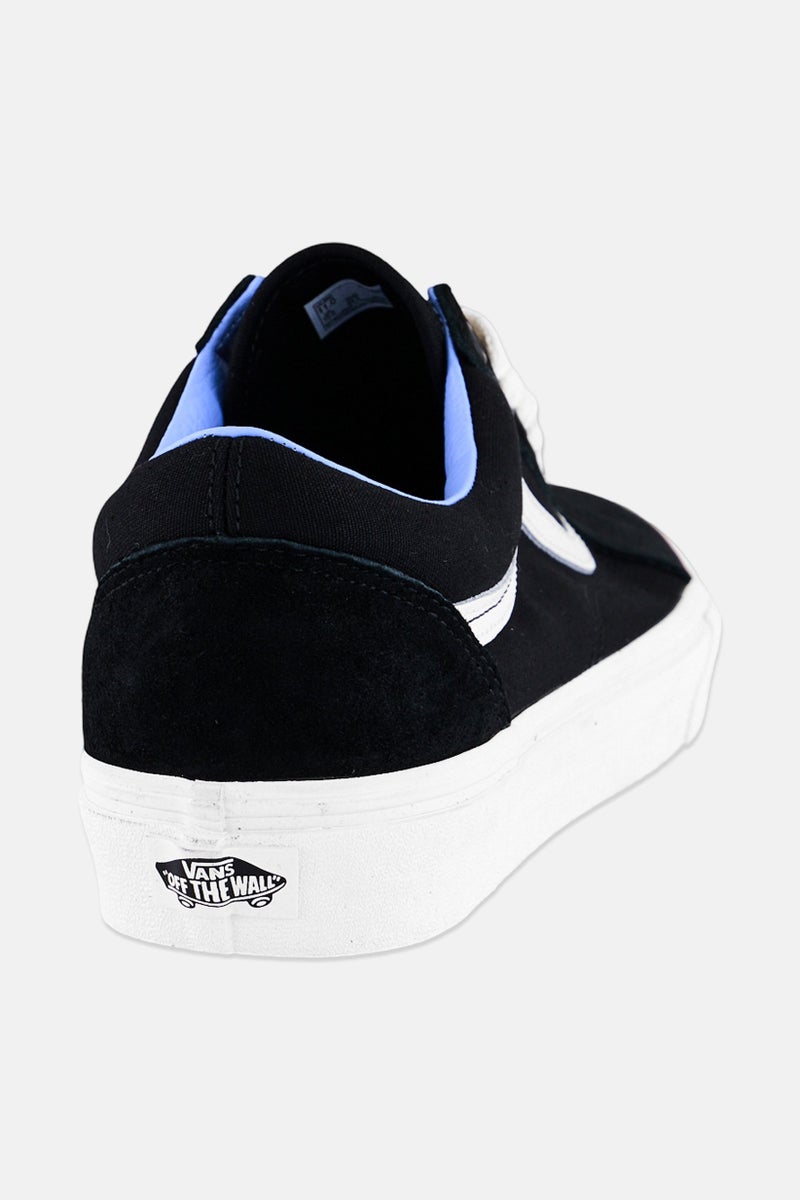 VANS Men Old Skool Lace Up Skateboarding Shoes, Black - Image 3