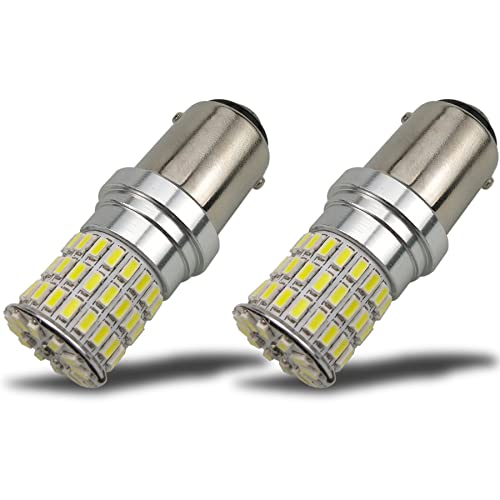 iBrightstar 9-30V Extremely Bright 1157 2057 2357 7528 BAY15D LED Bulbs Replacement for Back Up Reverse Lights or Tail Brake Lights, Xenon White - Image 1