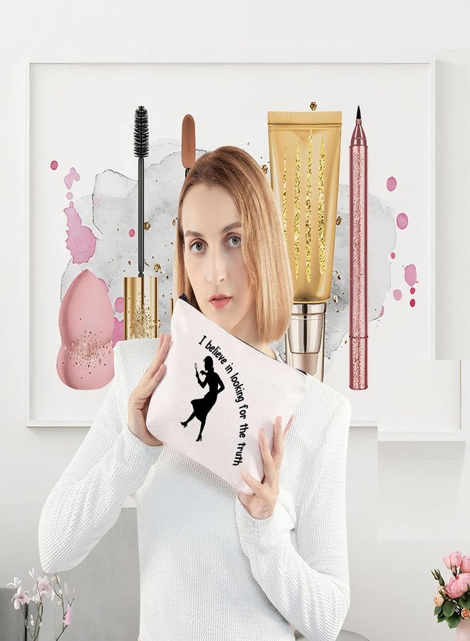 LEVLO Nancy Movie Cosmetic Bag Nancy Fans Gift I Believe In Looking For The Truth Nancy Makeup Zipper Pouch Bag (Looking For The Truth) - Image 2