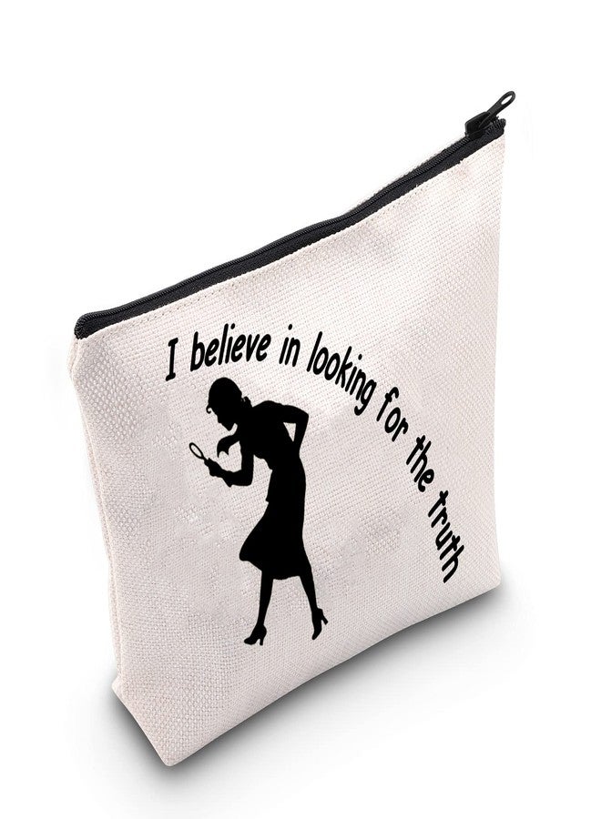 LEVLO Nancy Movie Cosmetic Bag Nancy Fans Gift I Believe In Looking For The Truth Nancy Makeup Zipper Pouch Bag (Looking For The Truth) - Image 1