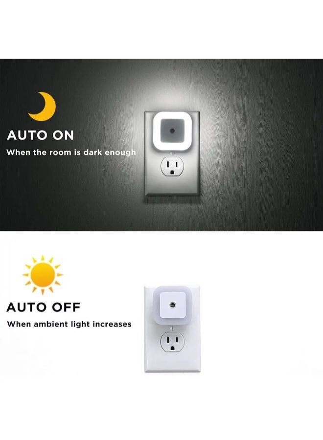 LED Plug-in Night Light Super Smart Socket Dusk to Dawn Sensor Lights - Image 3