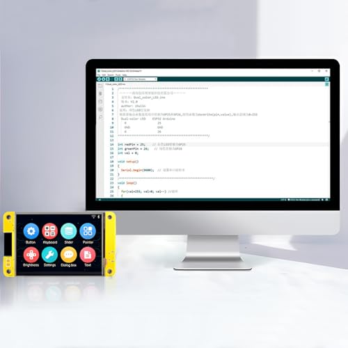 MakerHawk 2.8" ESP32 Development Board WiFi Bluetooth ESP32-2432S028R Dual-core 240x320 Smart LCD Display TFT Module Touch Screen for Arduino IDE IoT - Image 4