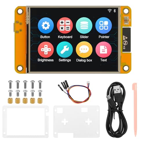 MakerHawk 2.8" ESP32 Development Board WiFi Bluetooth ESP32-2432S028R Dual-core 240x320 Smart LCD Display TFT Module Touch Screen for Arduino IDE IoT - Image 1