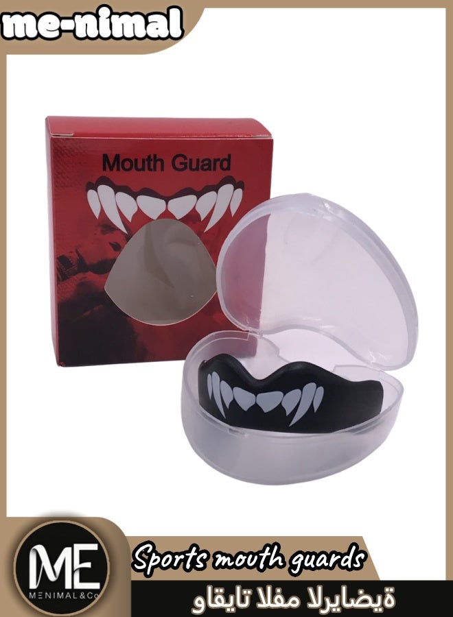 مينيمال حماية الفم حماية الأسنان بألوان مزدوجة، الملاكمة الهوكي وكرة القدم، الهوكي، وكرة القدم، التايكوندو، الأسنان الأسنان - Image 1