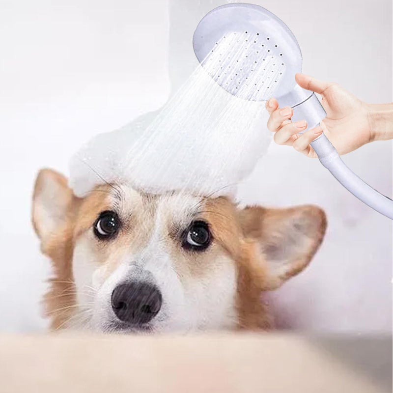 Anglepingping 16.40ft/5mSink Spray Hose,Shampoo Sprayer Handheld Hose Portable Sink Hose Spraye Strainers for Bathing Baby,Pets Shower,Rinsing Vegetables,Washing Hair - Image 5
