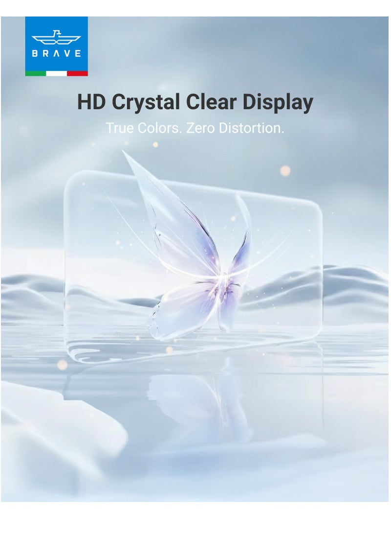 Brave iPhone Air HD Tempered Glass Screen Protector - Full Edge-to-Edge Protection, Ultra Clear Display, 9H Scratch Resistant, Fingerprint & Smudge Resistant, Soft Touch, Face ID Compatible, Bubble-Free Installation with Tray, Slim Design, Durable & Case Friendly (Clear) - Image 4