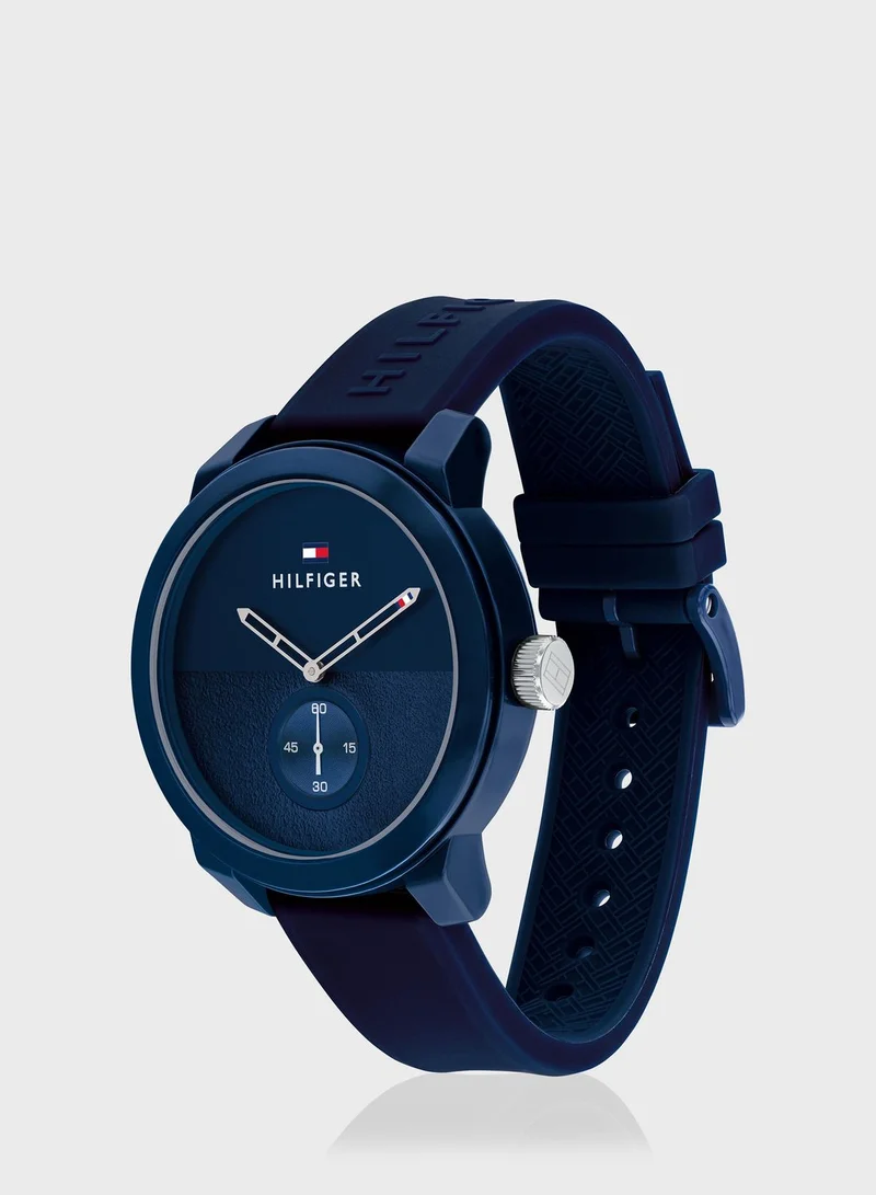 TOMMY HILFIGER Silicon Strap Analog Watch