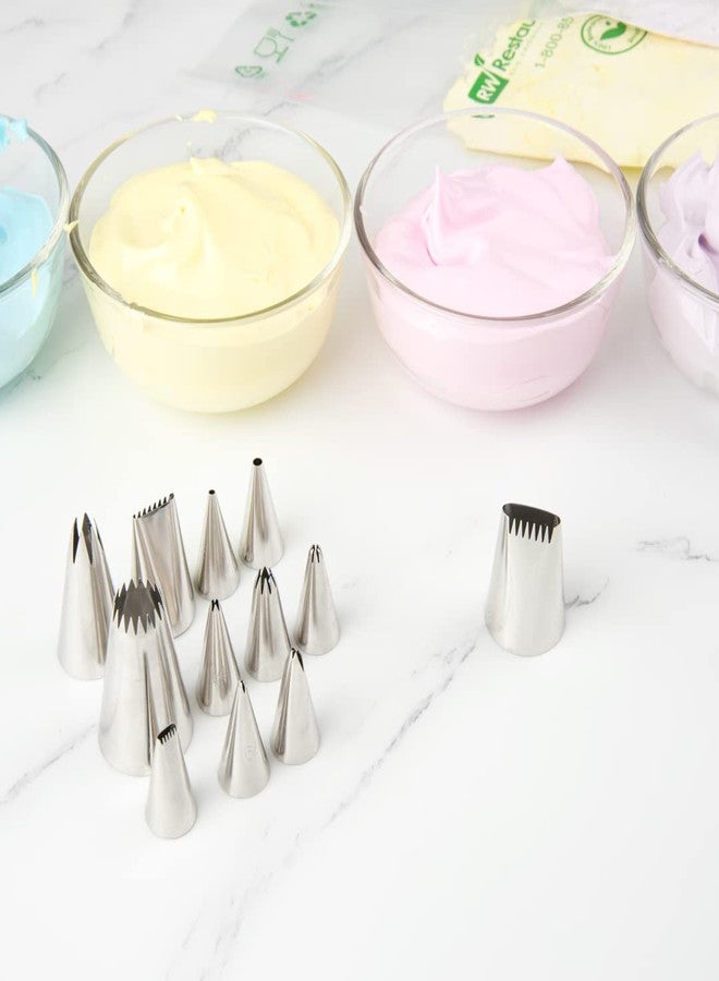 Restaurantware Pastry Tek Pastry Tip, 1 Reusable Basketweave Piping Tip - #1D, Dent-Resistant, Stainless Steel Icing Tip, Dishwasher-Safe, Decorate Cupcakes, Cakes, or Cookies - Image 5