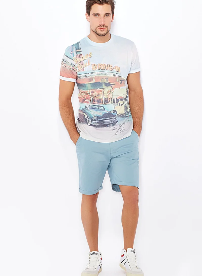 BRAVE SOUL Sublimation Print T-Shirt