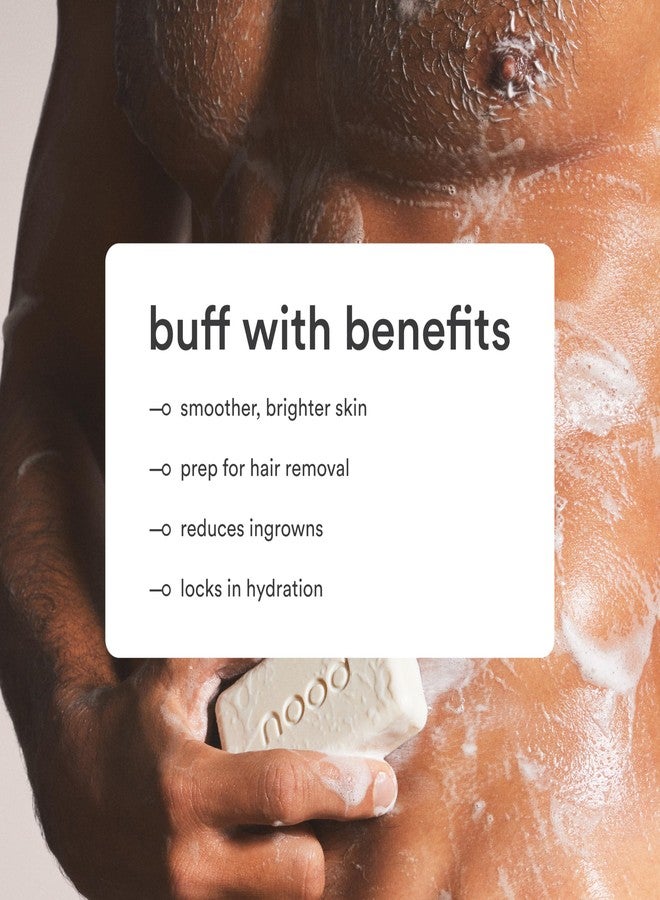 Nood NEW Nood™ Buff Bar — Pre-Shave Exfoliating Body Scrubber Treatment for Keratosis Pilaris (KP) Bumps — Reduce Ingrown Hairs, Improve Skin Texture, & Reveal Brighter, Healthier Skin - Image 4