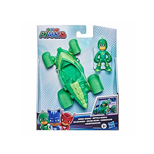 PJMASKS PJ Masks Gekko-Mobile Preschool Toy, Gekko Car with Gekko Action Figure for Kids Ages 3 and Up, Green - Image 3