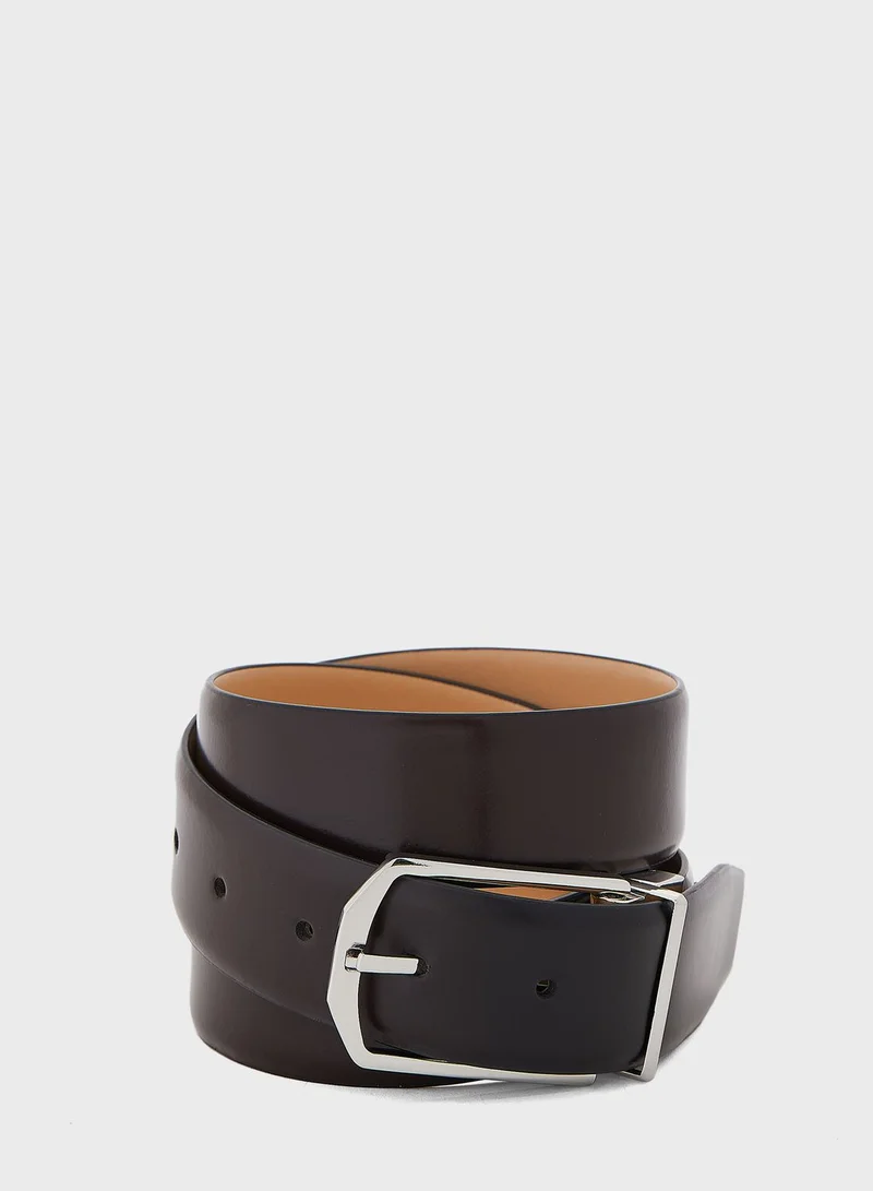 CALVIN KLEIN Square Buckle Allocated Hole Belt