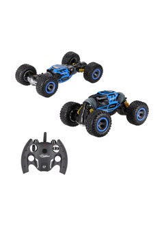 حديقة الألعاب Hyper Actives Stunt Control - سيارة بهلوانية RC ذات وجهين سيارة عالية السرعة تعمل بالتحكم عن بعد للدوران والتقلب بزاوية 360 درجة  - Image 1