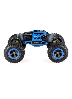 حديقة الألعاب Hyper Actives Stunt Control - سيارة بهلوانية RC ذات وجهين سيارة عالية السرعة تعمل بالتحكم عن بعد للدوران والتقلب بزاوية 360 درجة  - Image 3
