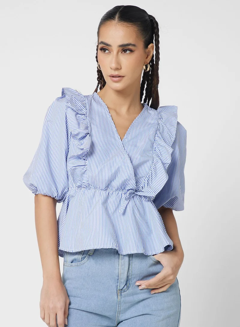 Ginger Ruffle Sleeve Top
