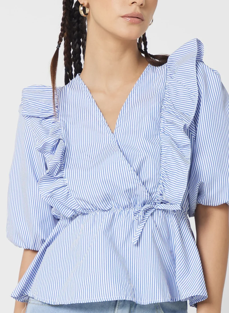 Ginger Ruffle Sleeve Top