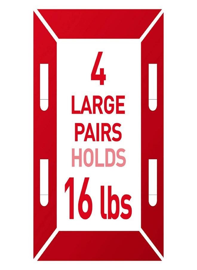 Command Command Large Picture Hanging Adhesive Tapes, Damage Free Hanging Picture Adhesive Tapes, No Tools Wall Hanging Strips for Living Spaces, 4 White Adhesive Strip Pairs  - Image 1