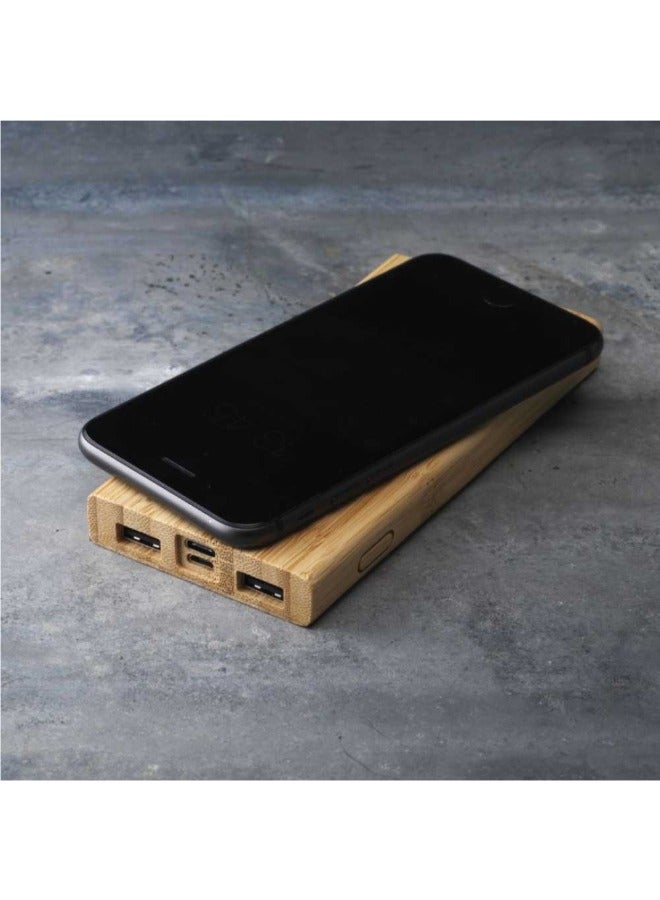 BYFT Bamboo Wireless Power Bank - Image 3