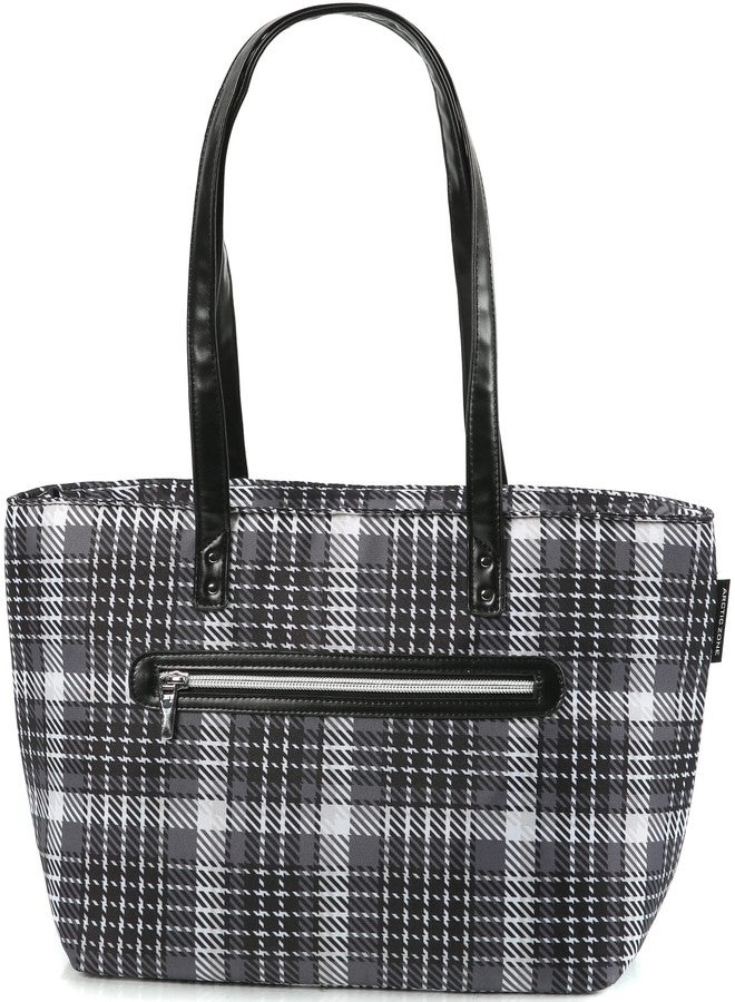 Arctic Zone Bennet Insulated Lunch Tote Bag for Women - Lunch Box Cooler Tote Bag - Glen Plaid - Image 1